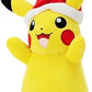 Pokemon PKW3376-20 cm Winter Plush - Pikachu with Christmas Hat Official Plush