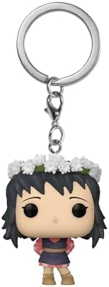 Funko POP Keychain Demon Slayer - Makomo - Flower Headdress Novelty Keyring - Collectable