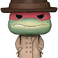 Funko POP Movies Teenage Mutant Ninja Turtles TMNT - Raphael with Coat Hat - Collectable Vinyl Figure