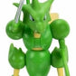 Pokemon SCYTHER Battle Feature Figure - 4.5-Inch Scyther Battle Figure with Chop Attack