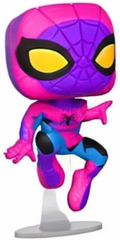 Funko Pop Marvel Blacklight Spider-Man Vinyl Figure Black Light Edition Spiderman - Pop