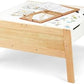 Melissa & Doug Melissa Doug Furniture Wooden Art Activity Table with Bins Wooden Activity