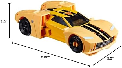 Transformers EarthSpark Deluxe Class Optimus Prime Action Figure 5-Inch Robot for