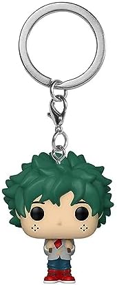 Funko Pop Keychain My Hero Academia - Deku in School Uniform Multicolor 2 inches