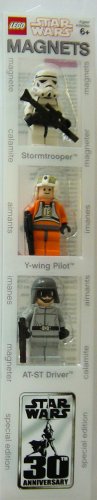 LEGO Star Wars 851939 Magnets Stormtrooper Y-Wing Pilot AT-ST Driver