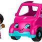 Fisher-Price Little People Barbie Pink Convertible with Figure Toddler Toy