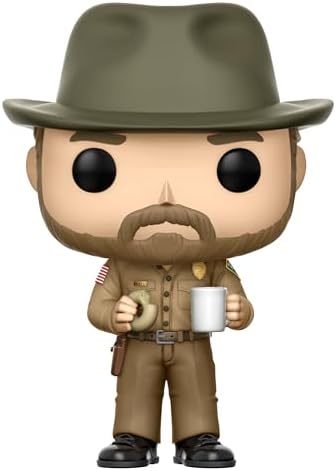 Funko Pop Television Stranger Things - Hopper with Donut Styles May Vary Figure