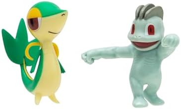 Pokemon Battle Figure Pack Machop and Snivy Machollo Serpifeu