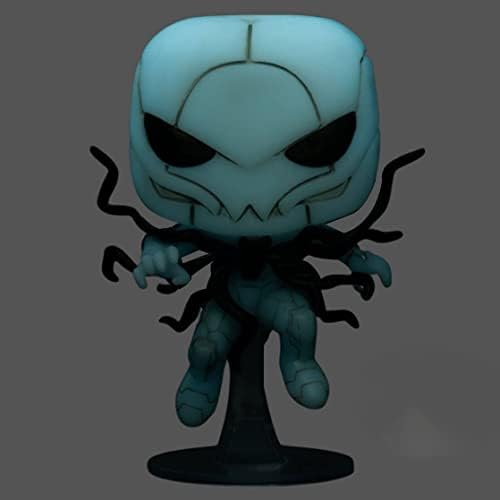 Funko Pop Venom Poison Spider-Man Glow in The Dark Chase EE Bundled with EcoTEK Pop