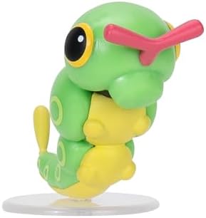 Pokemon PKW3892 Battle Figure Set Raupy Wuffels Elektek Official Figures Set