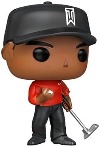 Funko Pop Golf Tiger Woods Red Shirt