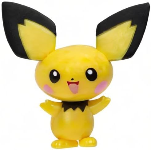 Pokemon PKW2659 - Clip'n'Go Pokeball - Pichu Premier Ball Official Pokeball with Detailed