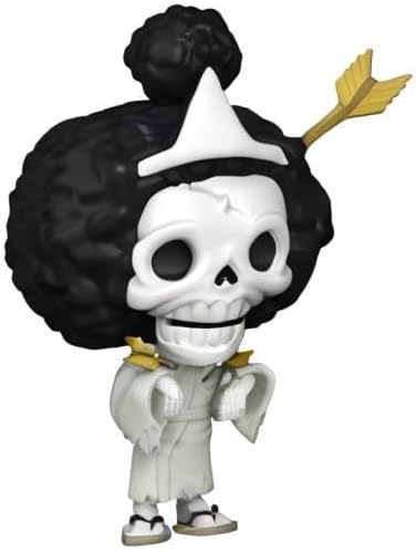Funko POP One Piece - Brook Bonekichi Funko Pop Vinyl Figure Bundled with Compatible Pop