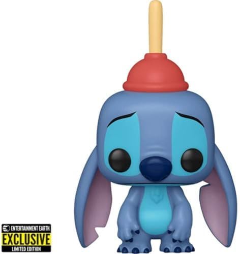 Funko Pop Disney Lilo Stitch - Stitch wPlunger Figure Entertainment Earth