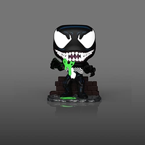 Funko Pop Comic Cover Marvel Venom Lethal Protector Glow in The Dark Previews Vinyl Figure