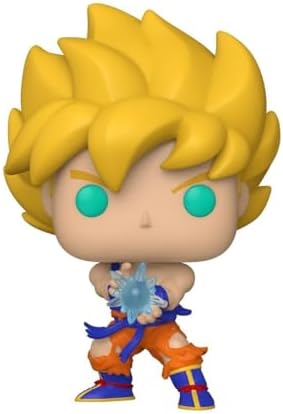 Funko Pop Animation Dragon Ball Z - SS Goku with Kamehameha Wave Multicolor 3.75 Inches - Collectable Vinyl Figure