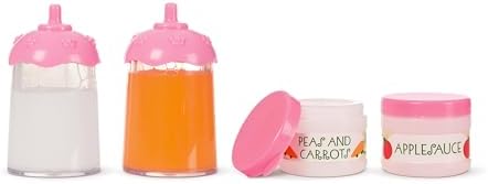 Melissa & Doug Melissa Doug Mine to Love Time to Eat Doll Feeding Set 8 pcs