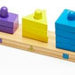 Melissa & Doug Melissa Doug Stack and Sort Board - Wooden Educational Toy for age 2 years