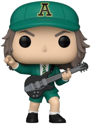 Funko POP Rocks ACDC - Angus Young - Green - Collectable Vinyl Figure