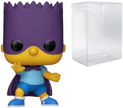 Funko The Simpsons Bart Simpson - Bartman Pop Vinyl Figure Bundled with Compatible Box
