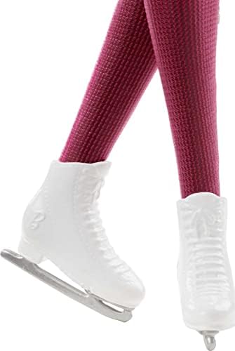 Barbie Winter Sports Ice Skater Brunette Doll
