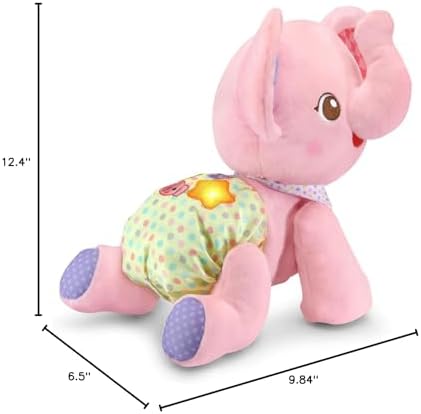 VTech Baby Explore and Crawl Elephant Pink