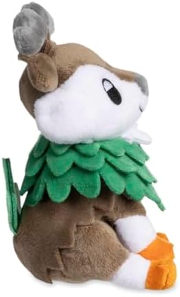 Pokemon Center Skiddo Sitting Cuties Plush 5 14 Inch