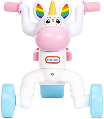 Little Tikes Go Grow Unicorn Indoor Outdoor Ride-On Scoot for Preschool Toddlers and