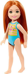 Barbie Club Chelsea Beach Doll Flamingo Bathing Suit