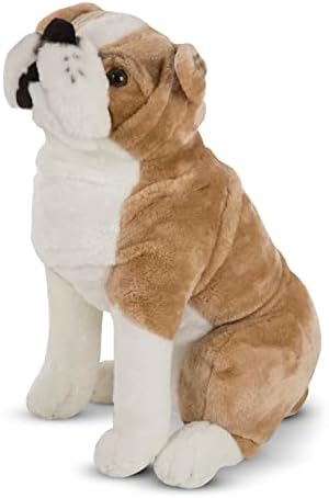 Melissa & Doug Melissa Doug Giant English Bulldog - Lifelike Stuffed Animal nearly 2 feet