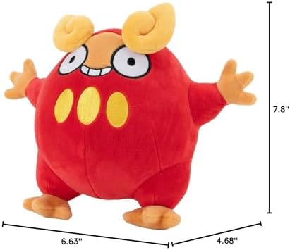 Pokemon Official Premium Quality 8-inch Darumaka Adorable Ultra-Soft Plush