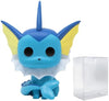 Pokemon - Vaporeon Pop Vinyl Figure Bundled with Compatible Pop Box Protector Case