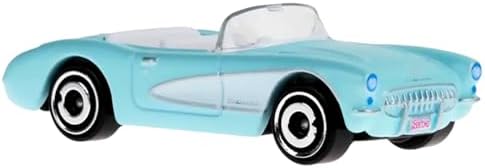 Hot Wheels HW Screen Time 910 - Barbie 1956 Corvette Diecast Model Car