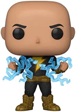 Funko Pop - Black Adam - Black Adam No Cape with Lighting Chest Bundled with a Byron's