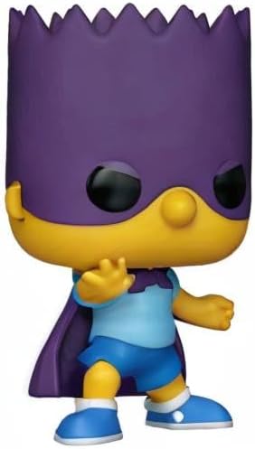 Funko The Simpsons Bart Simpson - Bartman Pop Vinyl Figure Bundled with Compatible Box