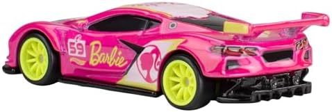 Mattel Hot Wheels Premium Pop Culture Barbie 65th Corvette C8.R 164 Scale Die-Cast Metal