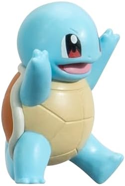 Pokemon Clip 'N' Go Squirtle and Poke Ball - Includes 2-Inch Battle Figure and Poke Ball