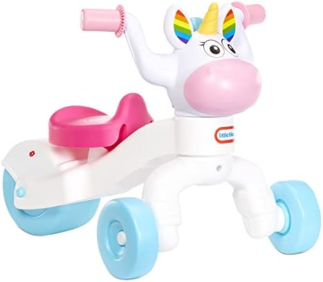 Little Tikes Go Grow Unicorn Indoor Outdoor Ride-On Scoot for Preschool Toddlers and