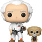 Funko Back To The Future Doc and Einstein Pop Vinyl Toy Figure - Limited Edition