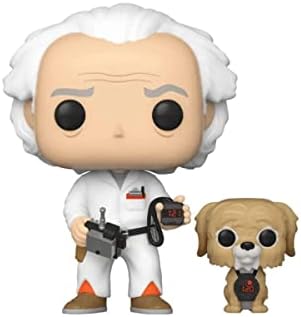 Funko Back To The Future Doc and Einstein Pop Vinyl Toy Figure - Limited Edition