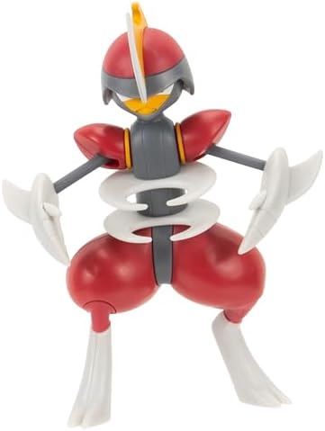 Pokemon PKW3421 - Battle Feature Figure - Caesurio Official Articulated Figure 11.5 cm