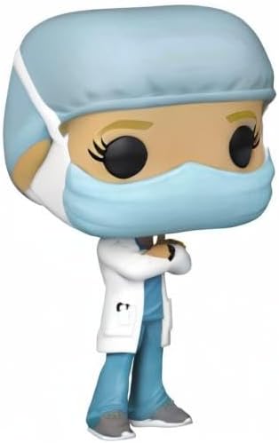 Funko Pop Heroes Front Line Worker- Female Hospital Worker 1 1 PopShield Pop Box Protector