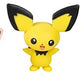 Pokemon Battle Figure Toy Set 6 Pieces - 2 Pichu Yamper Turtwig Piplup Chimchar Deino -