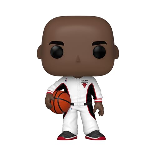 Funko POP NBA Chicago Bulls - Michael Jordan - Bulls White Warmup - Collectable Vinyl Figure
