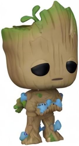 Funko POP Marvel Guardians of The Galaxy - Groot with Grunds - Groot Shorts - Collectable Vinyl Figure