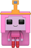 Funko Pop Television Adventure Time - Minecraft Princess Bubblegum Figure Multicolor