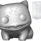 Pokemon Bulbasaur Silver Metallic Funko Pop Vinyl Figure Bundled with Compatible Pop Box