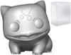 Pokemon Bulbasaur Silver Metallic Funko Pop Vinyl Figure Bundled with Compatible Pop Box
