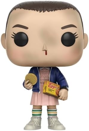 Funko Pop Stranger Things Eleven with Eggos Vinyl Figure Styles May Vary - withWithout Blonde WigMulticolorStandard13318 - Collectable Vinyl Figure