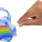 Barbie Clothes Deluxe Keychain Rainbow Bag with Pajamas Slumber Party-Themed for Fashion Doll
